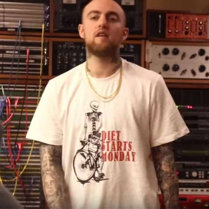 Diet Starts Monday x Five Four Mac Miller T-shirt - Image 3