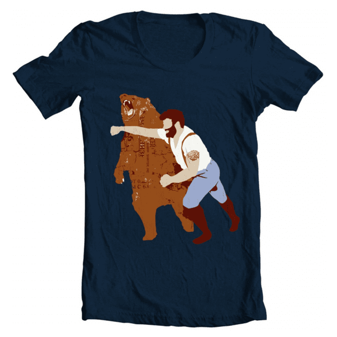 The Lumbjack Punch The Bear T-shirt