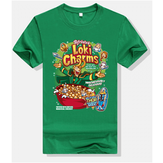 Bifrosted Loki Charms T-shirt