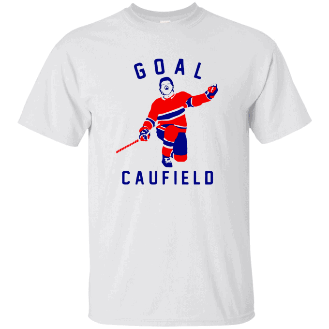 Montreal Canadiens Goal Caufield Ice Hockey T-shirt