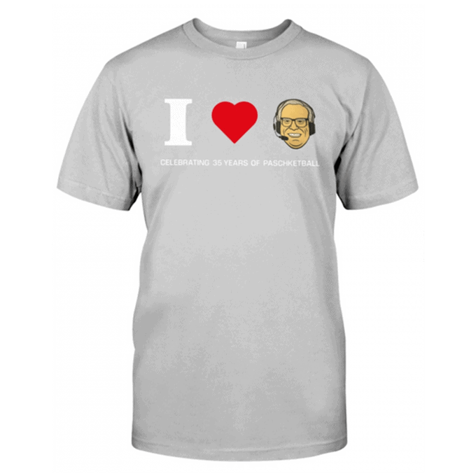 Giannis I Love Jim Paschketball T-shirt