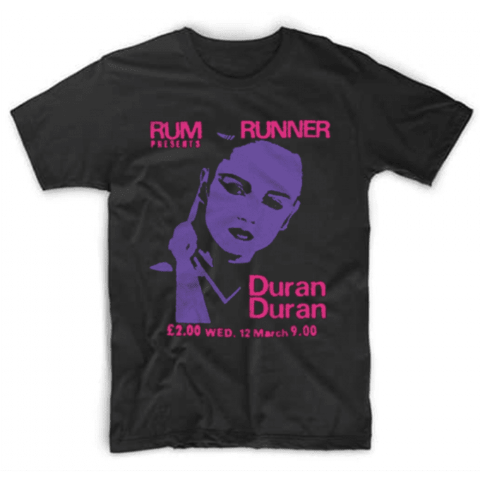 Duran Duran Rum Runner T-shirt