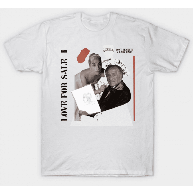 Love For Sale Tony Bennett And Lady Gaga Album T-shirt