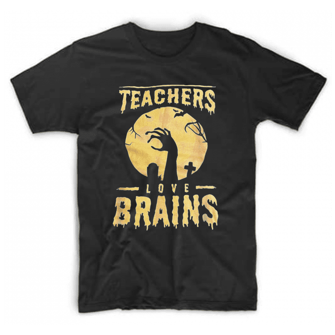 Teachers Love Brains T-shirt