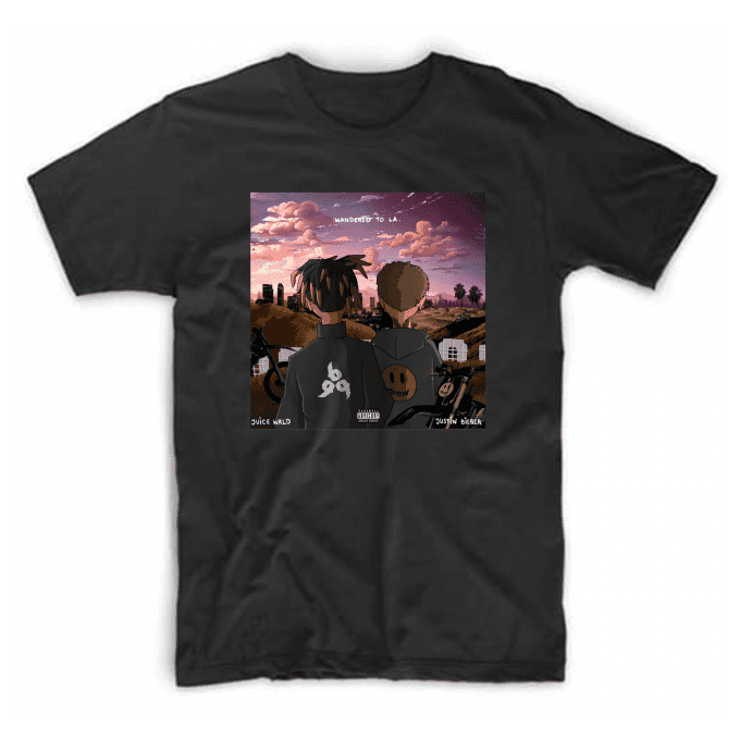 Justin Bieber And Juice WRLD Wandered To LA Album T-shirt