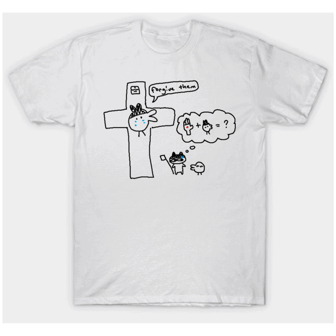 Tamagotchi Characters As The Romans That Crucified Jesus T-shirt