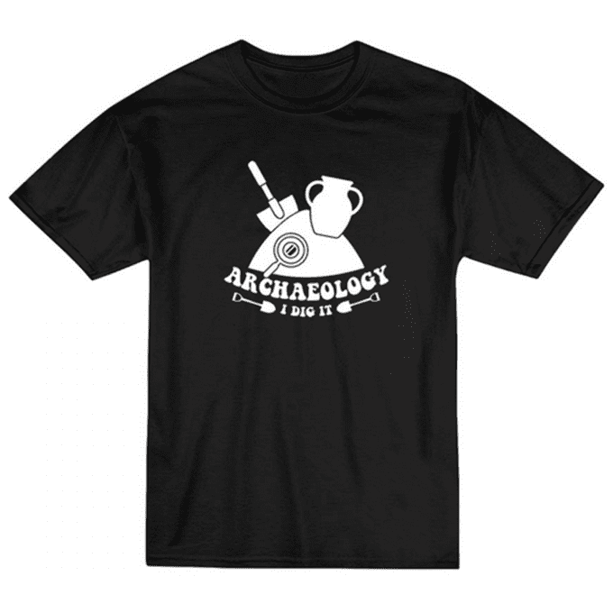 Six Crab Archeology I Dig It T-shirt