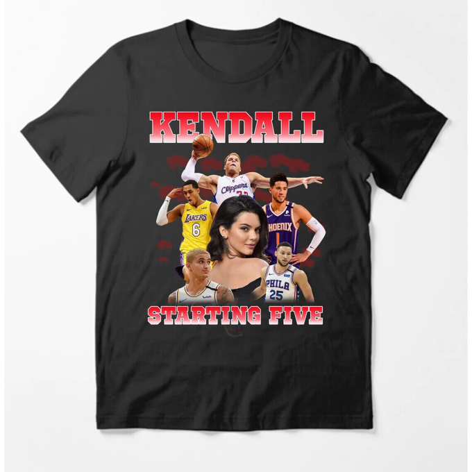 Kendall Jenner Starting Five NBA Playoffs Conference Finals T-shirt