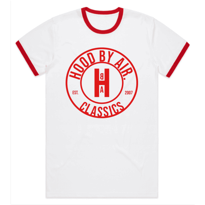 Hood By Air Rihanna Classic Ringer Unisex T-shirt 