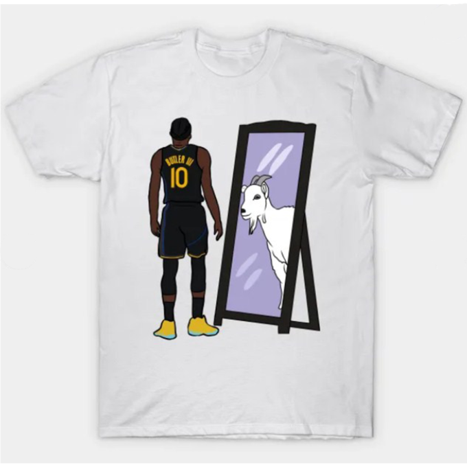 Jimmy Butler III Mirror GOAT Golden State T-shirt