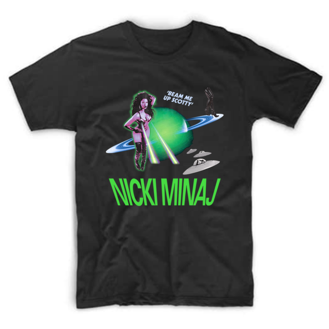 Nicki Minaj Beam Me Up Scotty T-shirt